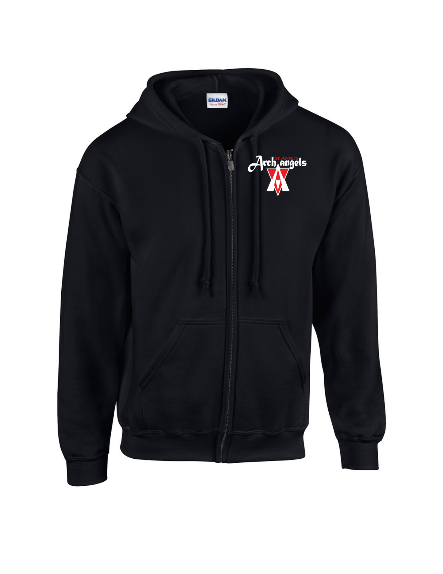 St. Anne's Staff Zipper Hoodie (Embroidered)