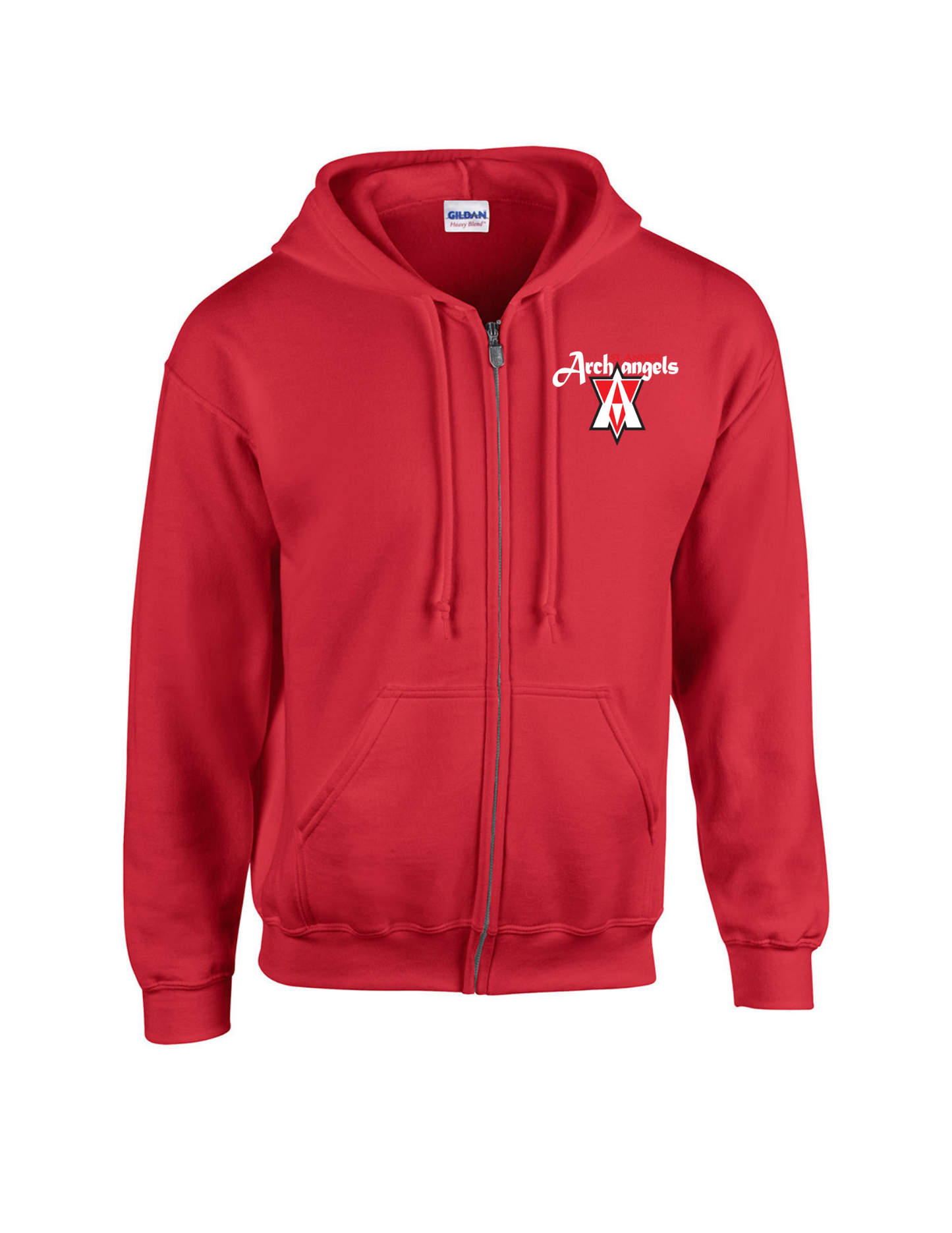 St. Anne's Staff Zipper Hoodie (Embroidered)