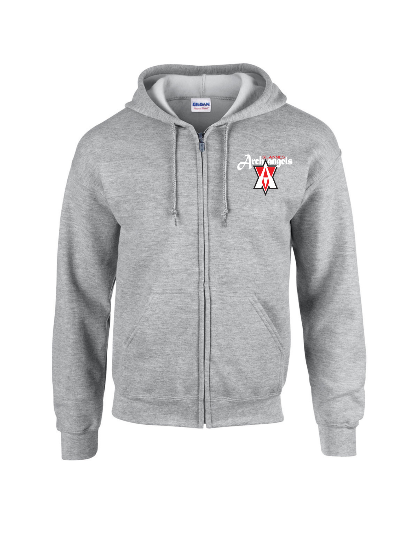 St. Anne's Staff Zipper Hoodie (Embroidered)