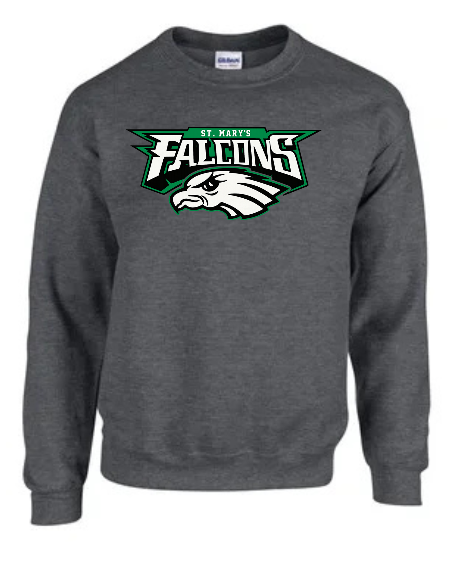St. Mary's Falcons Cotton Crewneck (Unisex, Youth)