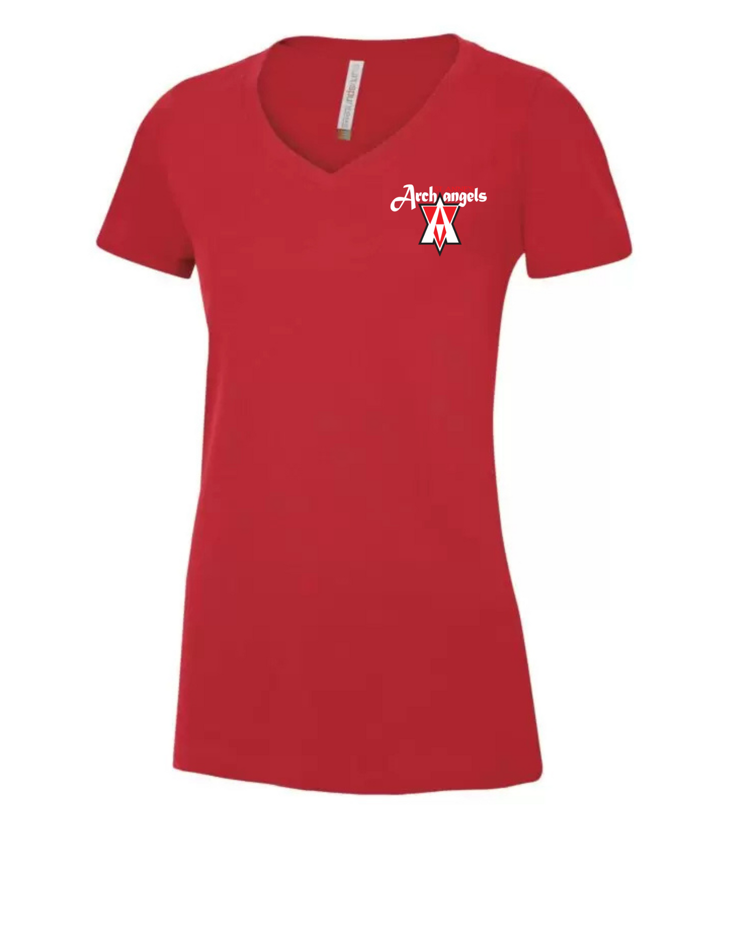 St. Anne's Staff V-Neck T Shirt (Ladies)