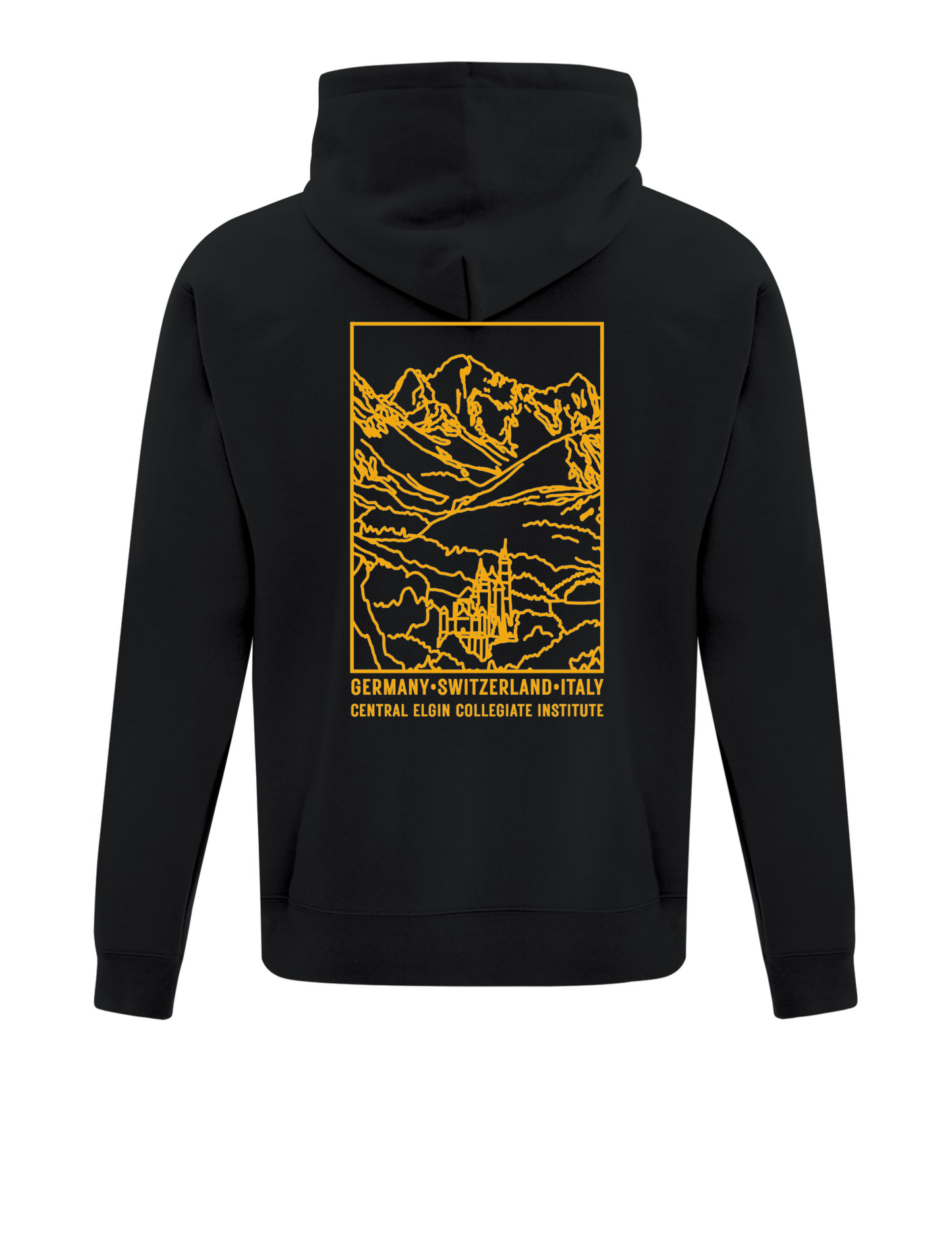 CECI Europe Trip Landscape Hoodie