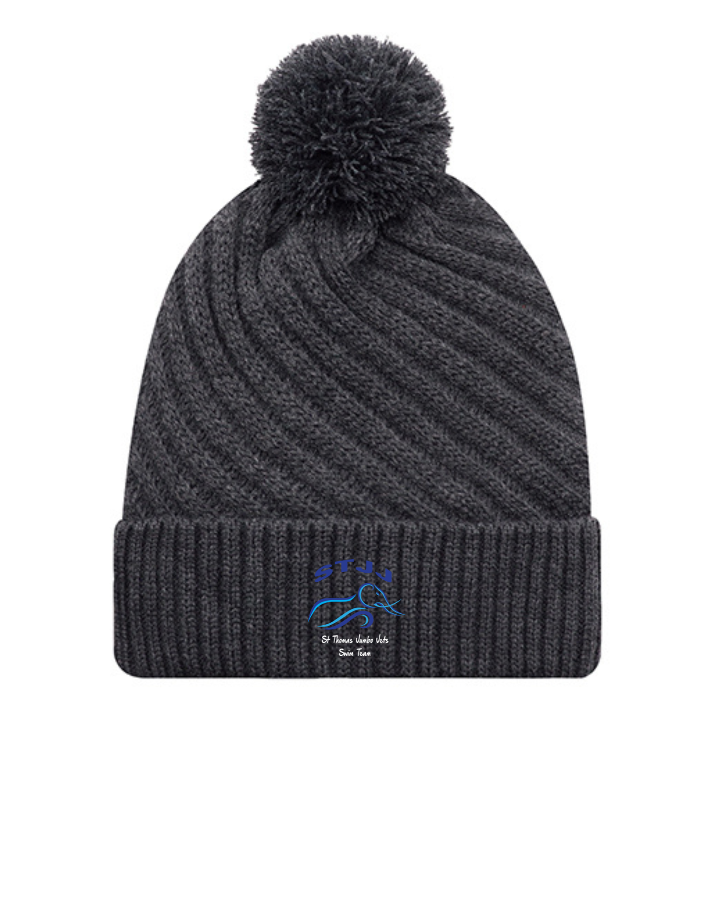 Jumbo Jets Pom Pom Touque (Ladies)