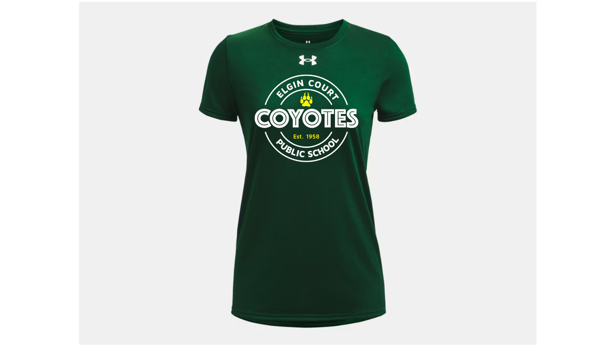 Elgin Court Staff Printed UA Tech T-Shirt (Ladies)