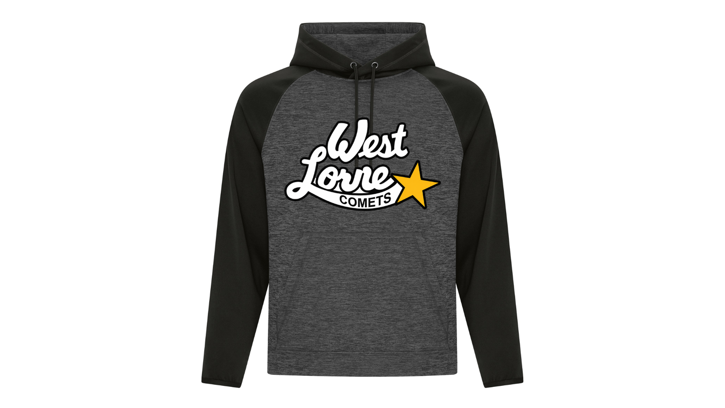 West Lorne Comets 2 Tone Hoodie (Adult and Youth)