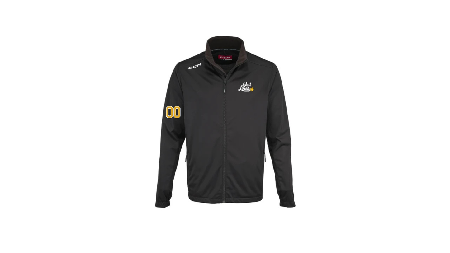 West Lorne Comets CCM Rink Suit Jacket optional number (Adult and Youth) (Copy)