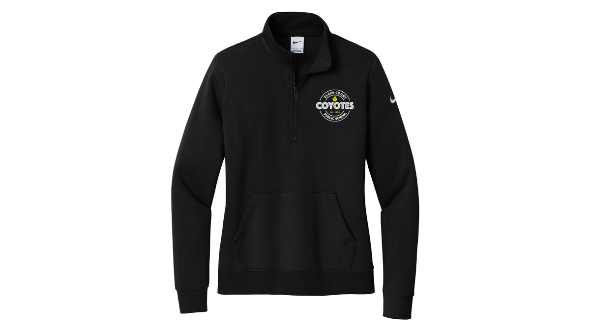 Elgin Court Staff Embroidered Nike 1/4 Zip (Ladies)