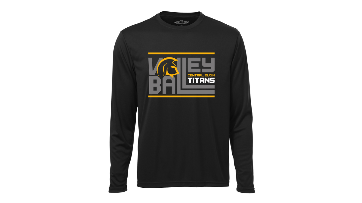 CECI Volleyball Performance Long Sleeve T-Shirt (Mens)