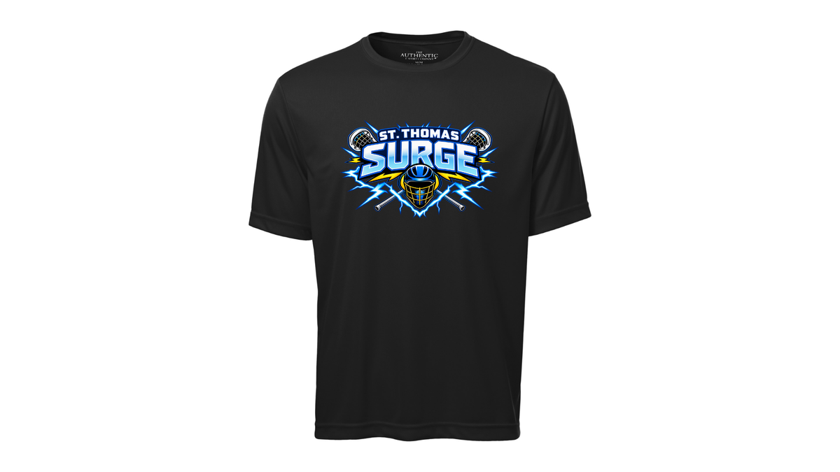Surge Lacrosse Performance T-shirt (Adult, Ladies and Youth)