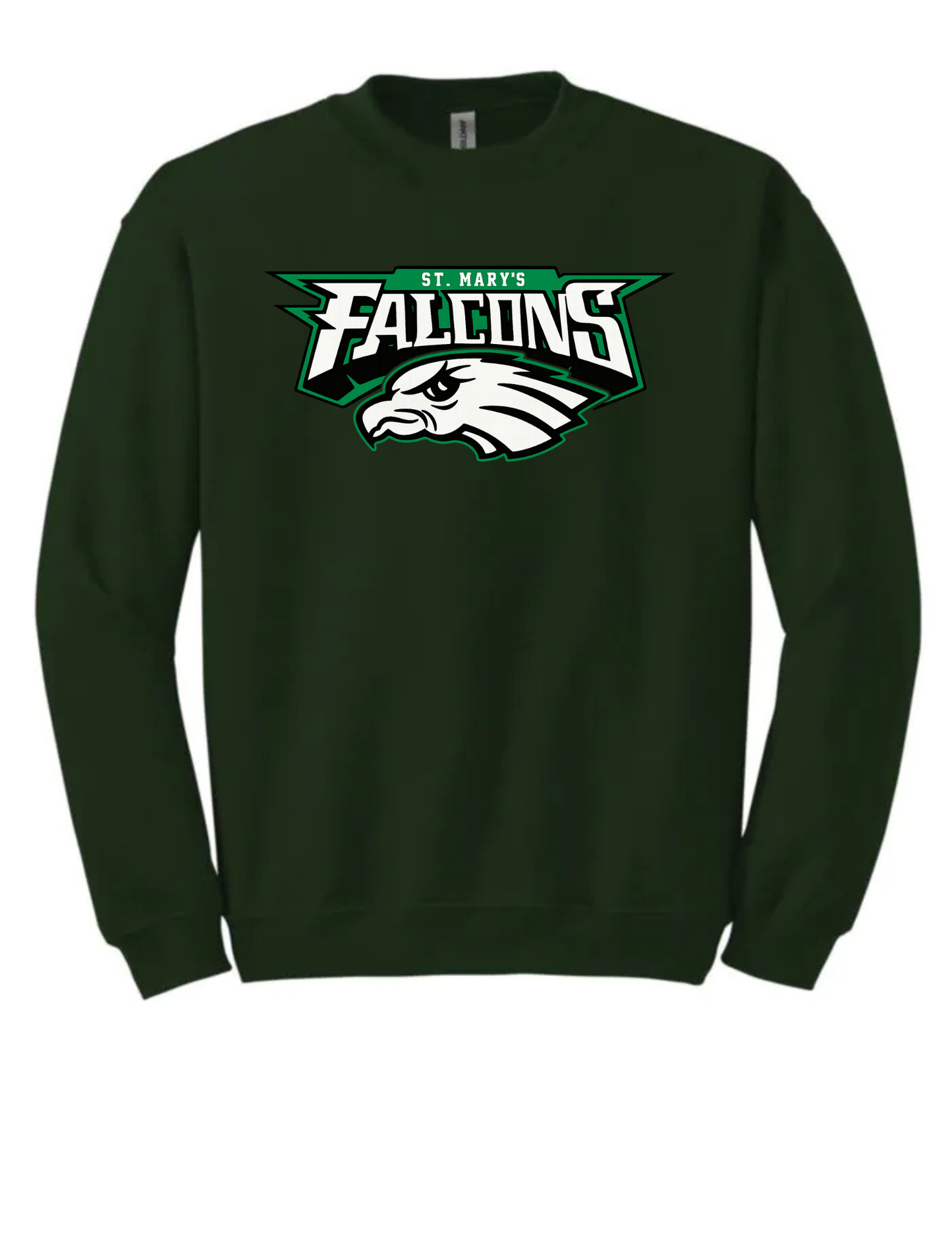 St. Mary's Falcons Cotton Crewneck (Unisex, Youth)
