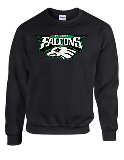 St. Mary's Falcons Cotton Crewneck (Unisex, Youth)