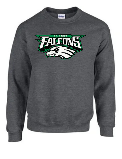 St. Mary's Falcons Cotton Crewneck (Unisex, Youth)