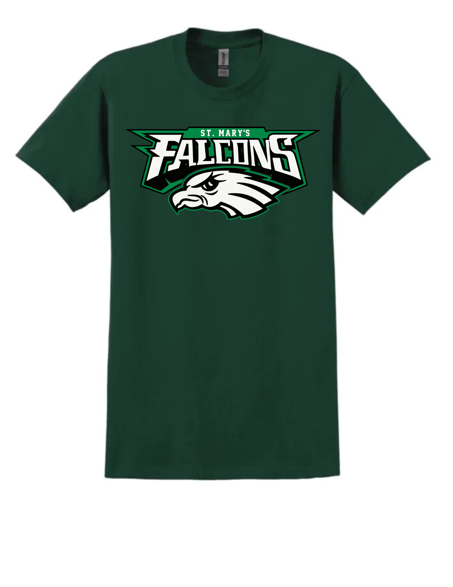 St. Mary's Falcons Cotton T Shirt (Unisex, Youth)