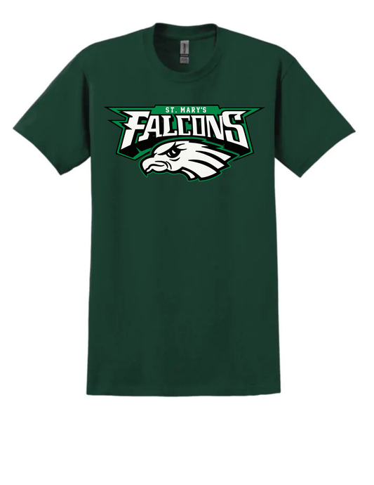 St. Mary's Falcons Cotton T Shirt (Unisex, Youth)
