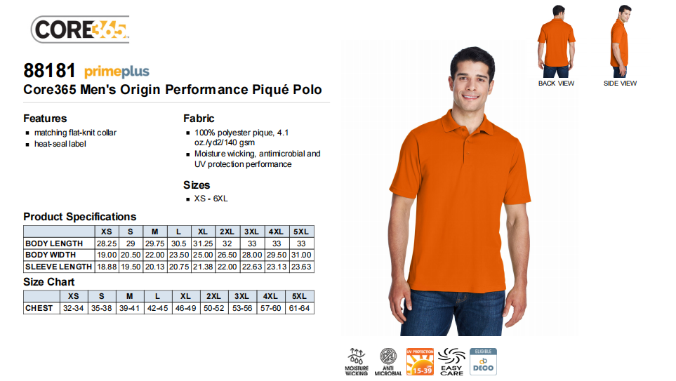 Elgin Court Golf Shirt (Staff Only)