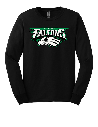 St. Mary's Falcons Cotton Long Sleeve (Unisex, Youth)