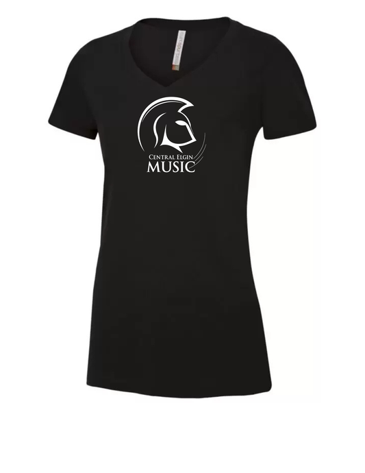 CECI Music Ladies V-Neck T Shirt