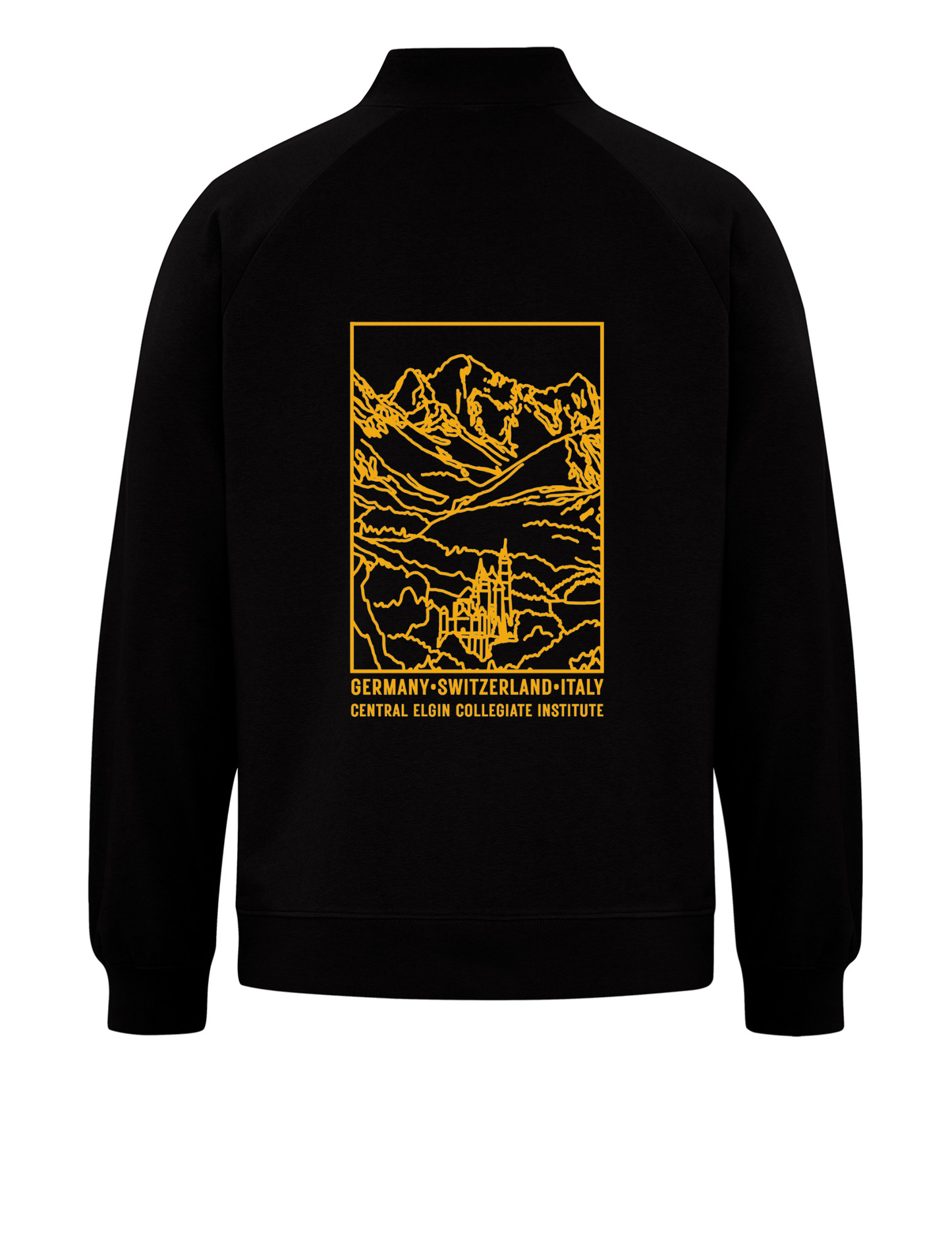 CECI Europe Trip Landscape 1/4 Zip