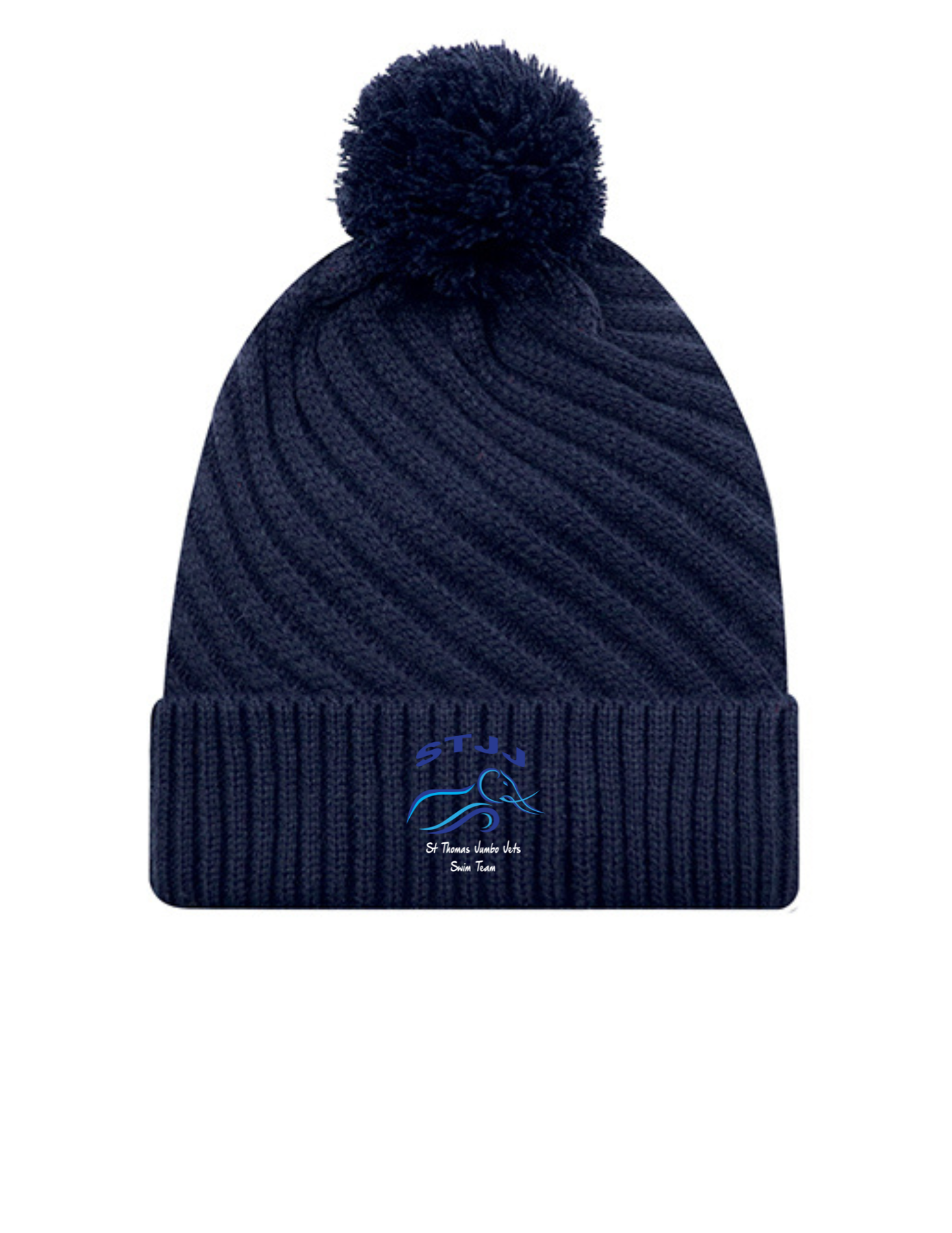 Jumbo Jets Pom Pom Touque (Ladies)