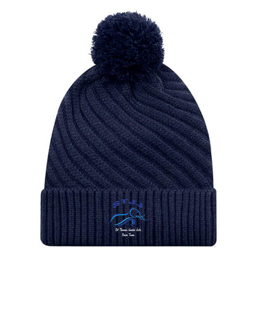 Jumbo Jets Pom Pom Touque (Ladies)