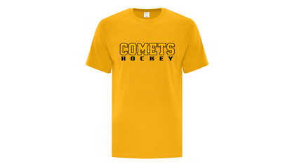West Lorne Comets Hockey Cotton T-shirt (Adult, Ladies, Youth)