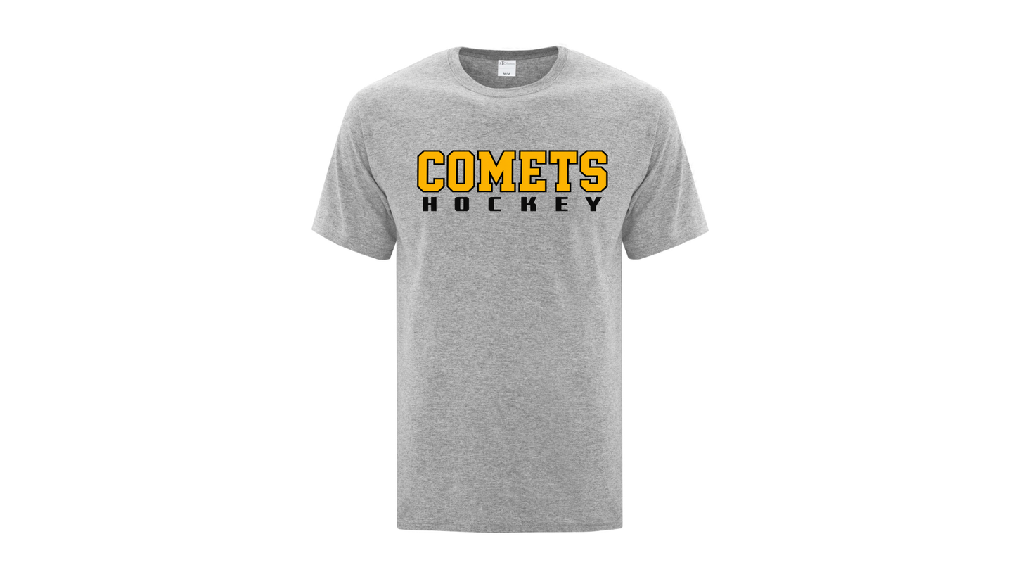 West Lorne Comets Hockey Cotton T-shirt (Adult, Ladies, Youth)