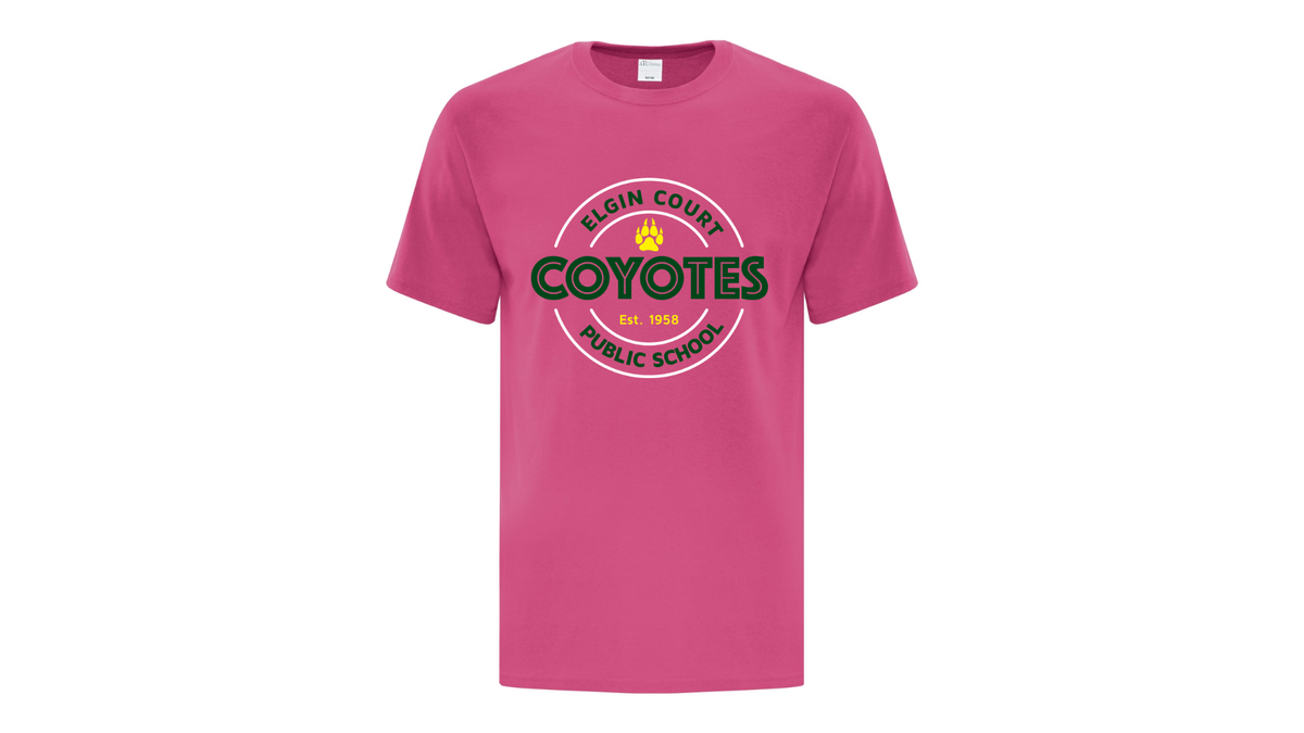 Elgin Court Cotton Short Sleeve T-Shirt (Adult and Youth)