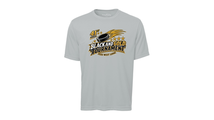 Black and Gold Performance T-Shirt (Adult and Youth)