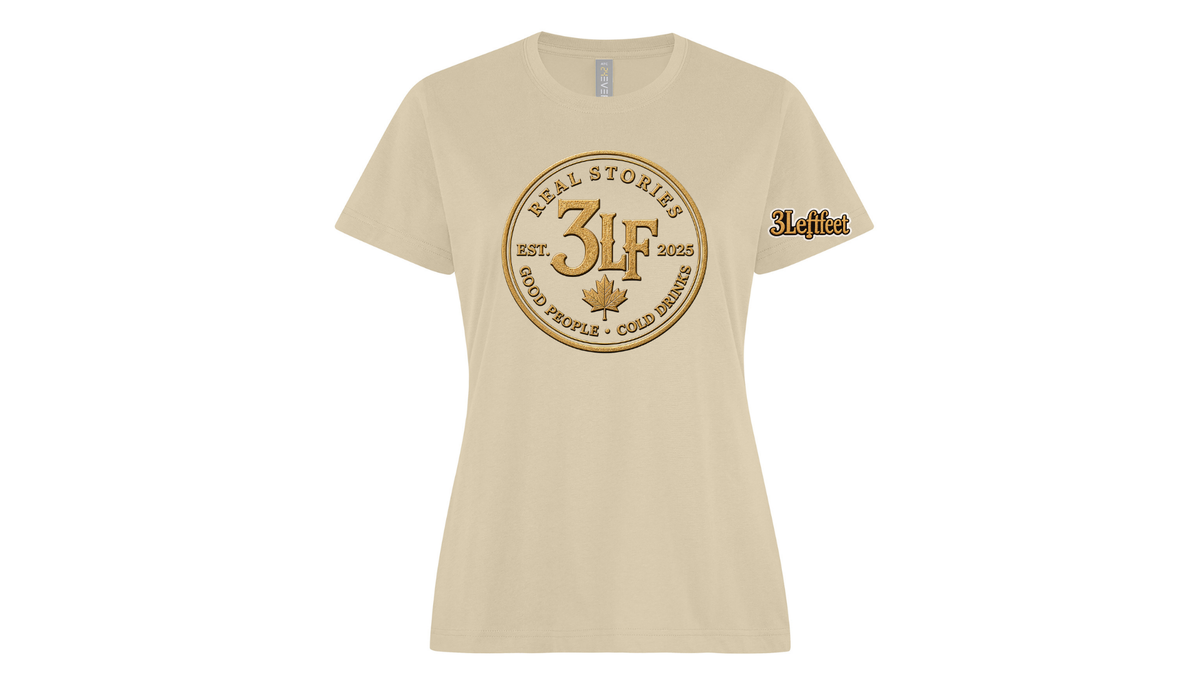 3 Left Feet Ladies T-shirt