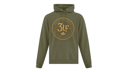3 Left Feet Cotton Hoodie (Unisex)