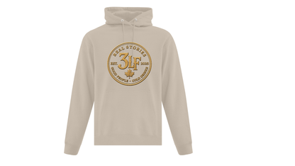 3 Left Feet Cotton Hoodie (Unisex)