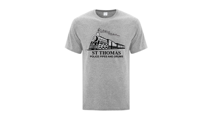 St. Thomas Police Pipes and Drums Cotton T-shirt (Adult)