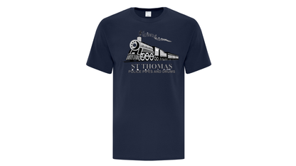 St. Thomas Police Pipes and Drums Cotton T-shirt (Adult)