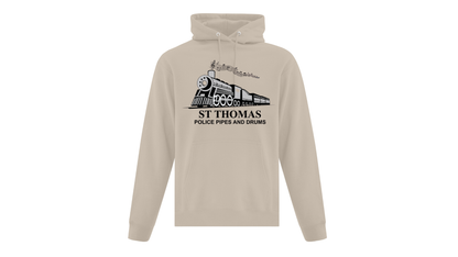 St. Thomas Police Pipes and Drums Cotton Hoodie (Unisex)