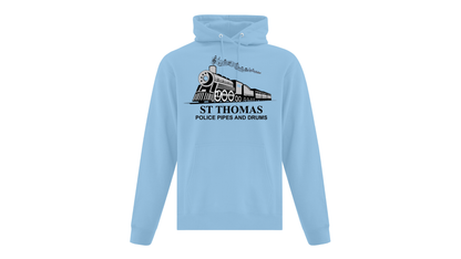 St. Thomas Police Pipes and Drums Cotton Hoodie (Unisex)
