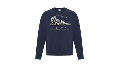 St. Thomas Police Pipes and Drums Cotton Sweatshirt (Unisex)