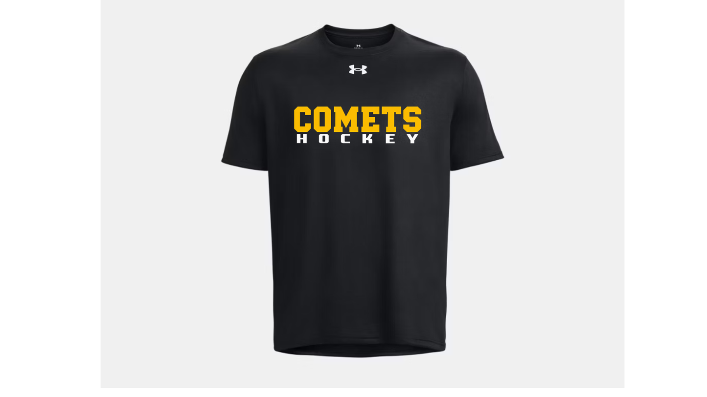 West Lorne Comets Hockey UA T-shirt (Adult, Ladies, Youth)