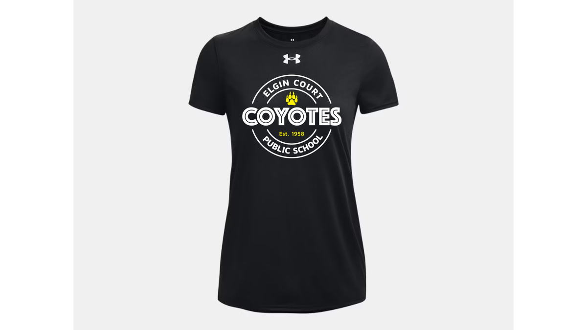 Elgin Court Staff Printed UA Tech T-Shirt (Ladies)