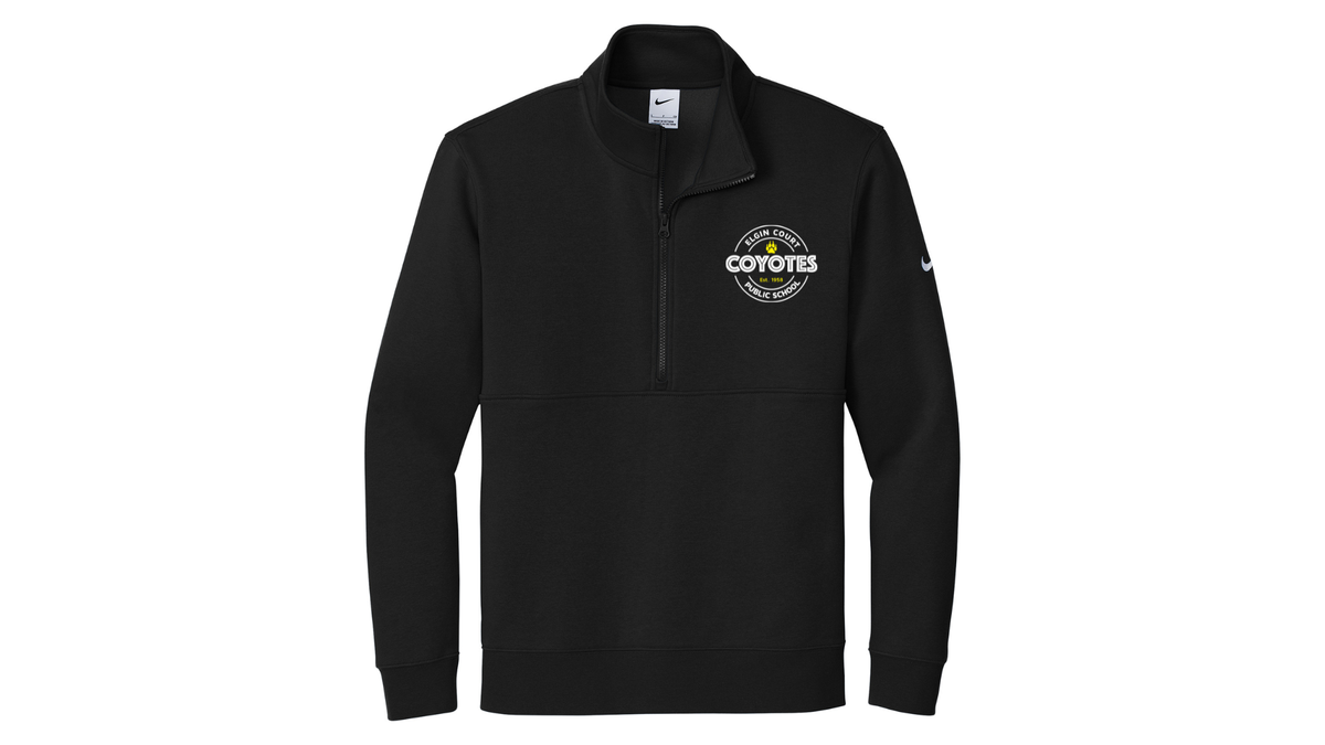 Elgin Court Staff Embroidered Nike 1/4 Zip (Mens)
