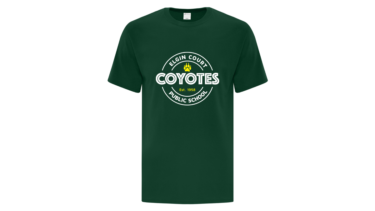 Elgin Court Cotton Short Sleeve T-Shirt (Adult and Youth)