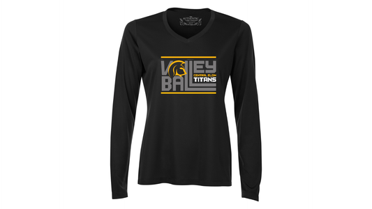 CECI Volleyball Performance Long Sleeve T-Shirt (Ladies)