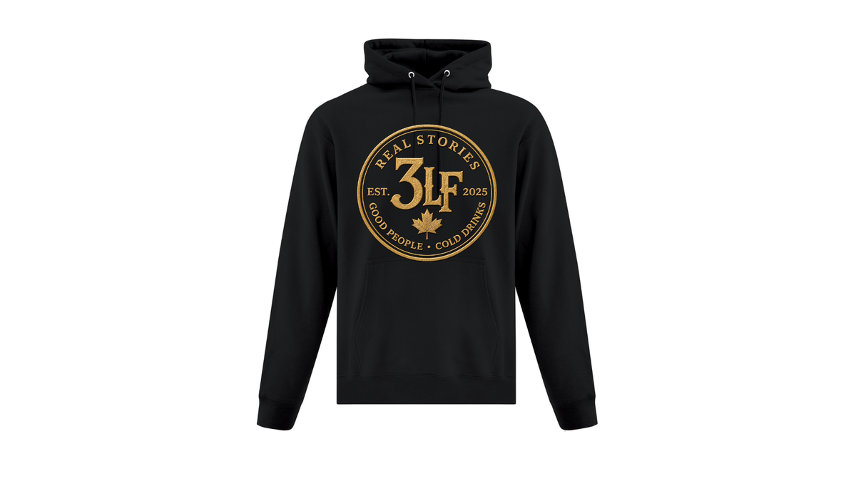 3 Left Feet Cotton Hoodie (Unisex)