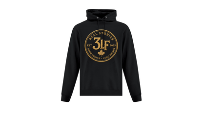 3 Left Feet Cotton Hoodie (Unisex)