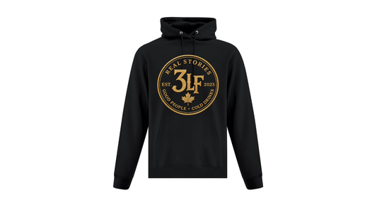 3 Left Feet Cotton Hoodie (Unisex)