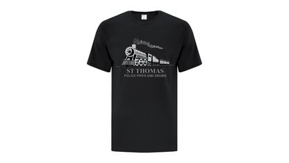 St. Thomas Police Pipes and Drums Cotton T-shirt (Adult)