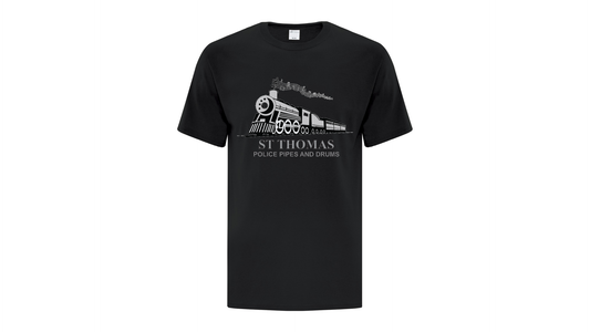 St. Thomas Police Pipes and Drums Cotton T-shirt (Adult)