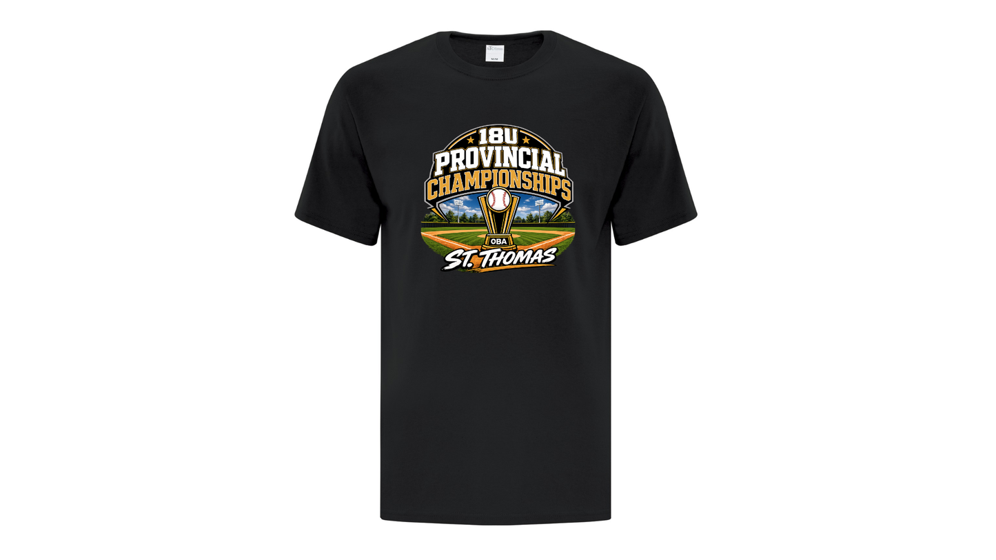 18u Championship Cotton T-Shirt (Adult and Youth)
